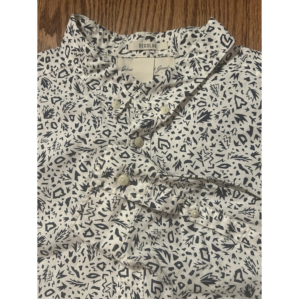 H&M Men's Shirt Size XL Label Of Graded Goods Button Up, Long Sleeves
